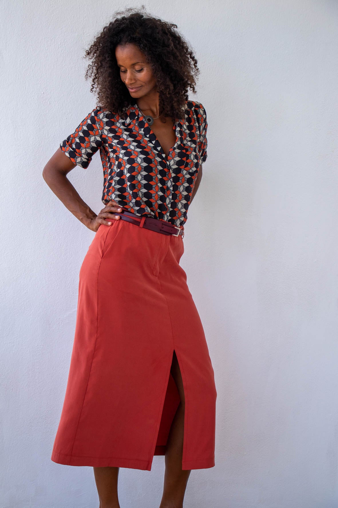 Falda Abierta